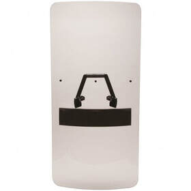 Monadnock 2448H 24x48 Peacekeeper Riot Shield with Triangle Handle is made of Polycarbonate material